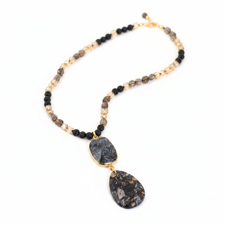 The Black Jasper Beautiful Necklace