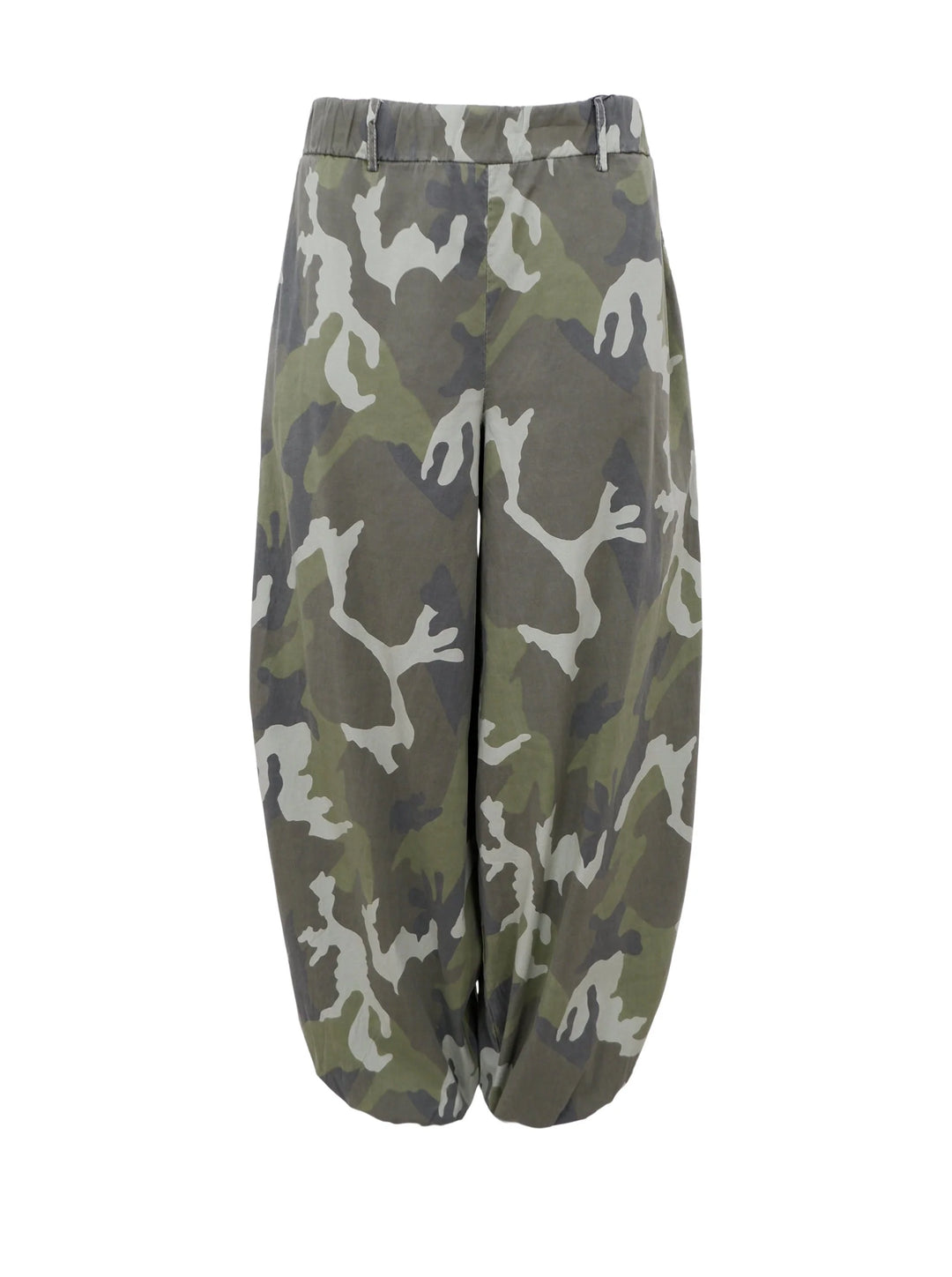 Ally Barrel Pants in Camo