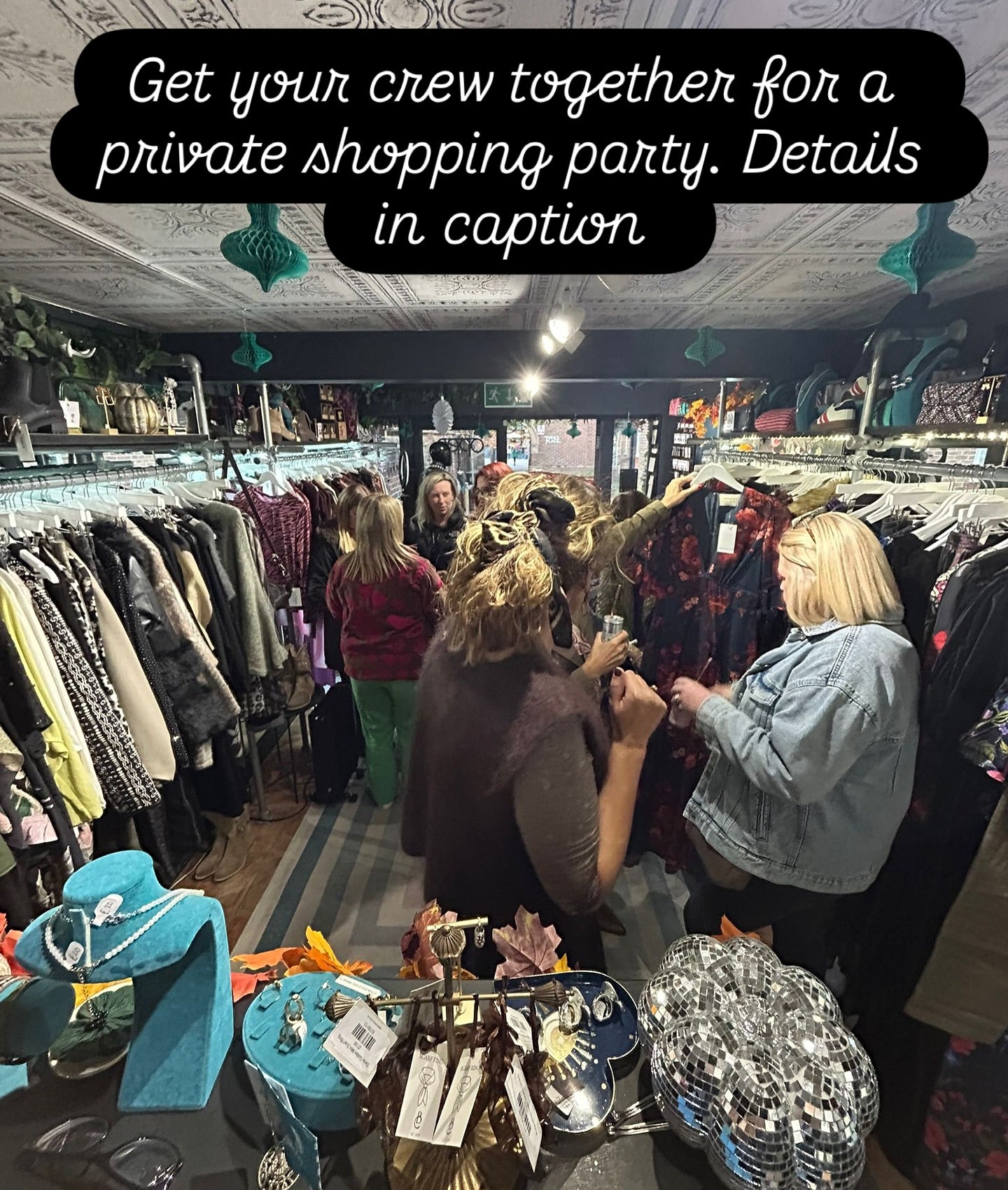 Inside La Vida Boutique Horsham showroom