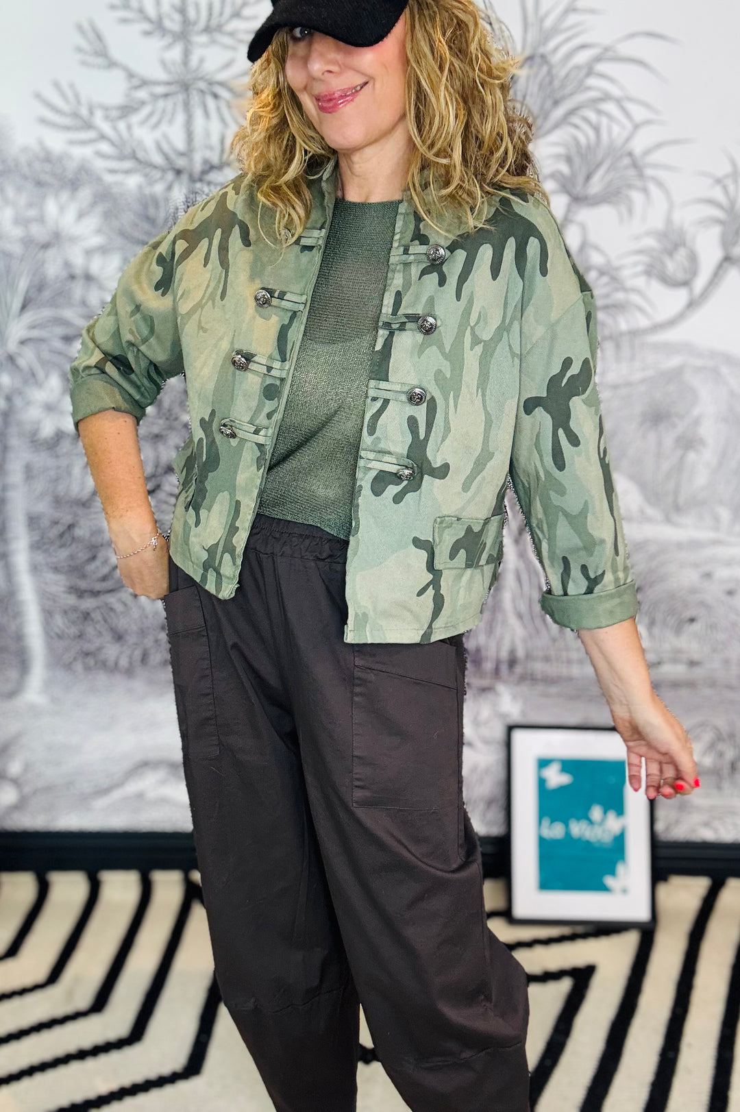 Milo Camo Miltary Jacket