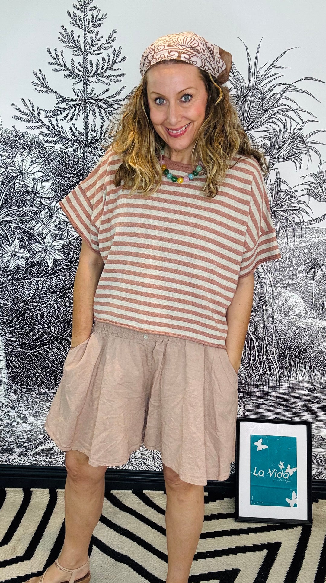Tuscany Linen Skorts