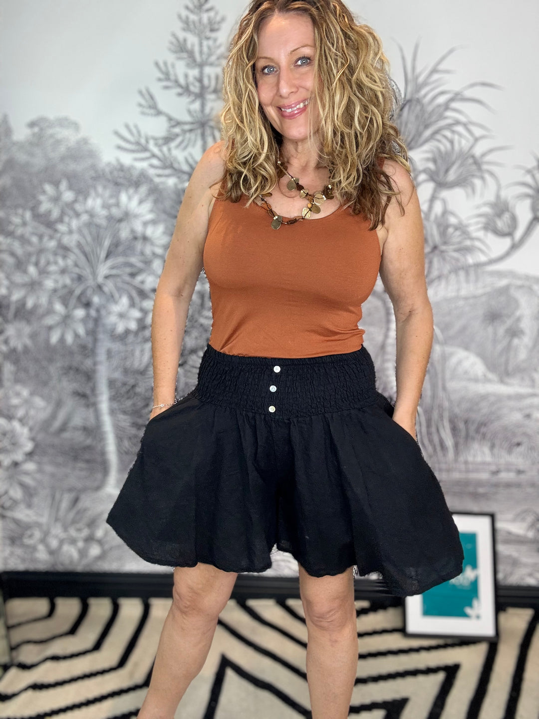 Tuscany Linen Skorts