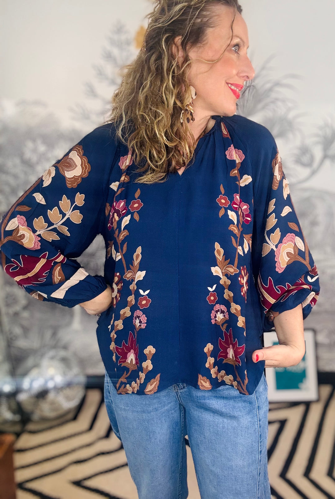 Marigold Boho Blouse
