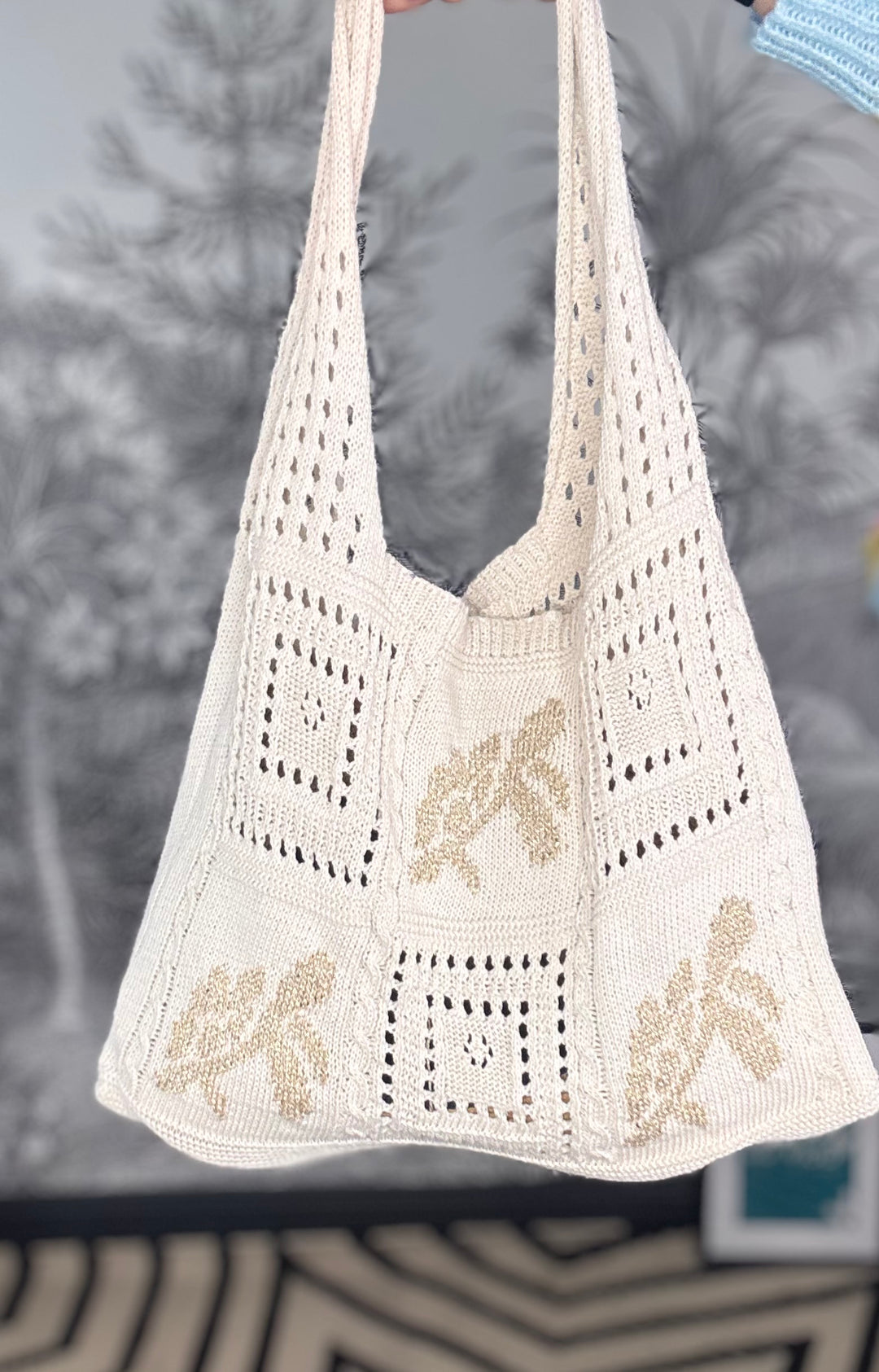 Gigi Crochet Patterned Bag