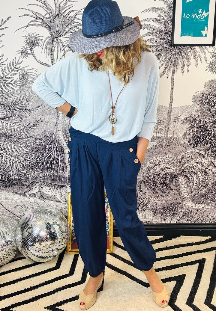 Donna Essential Summer Harem Trousers