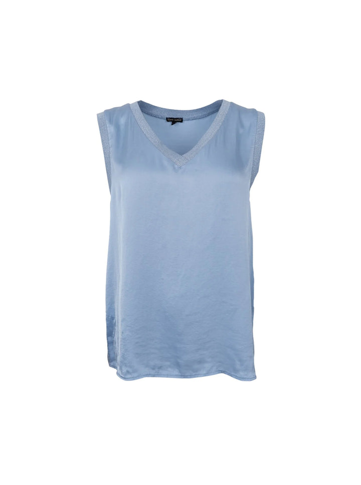 Mabel Top With Glitter Trim