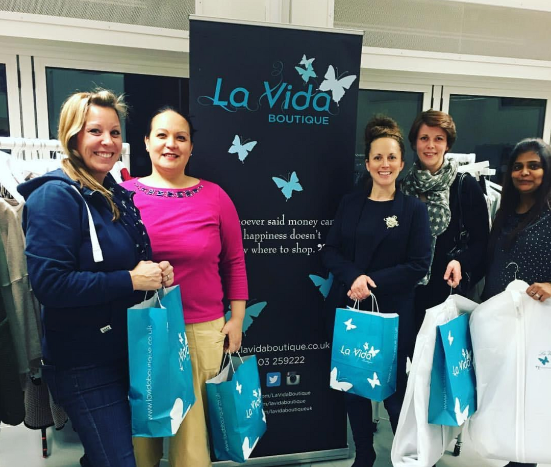 La Vida Boutique storefront, 5 The Courtyard, Stans Way, Horsham