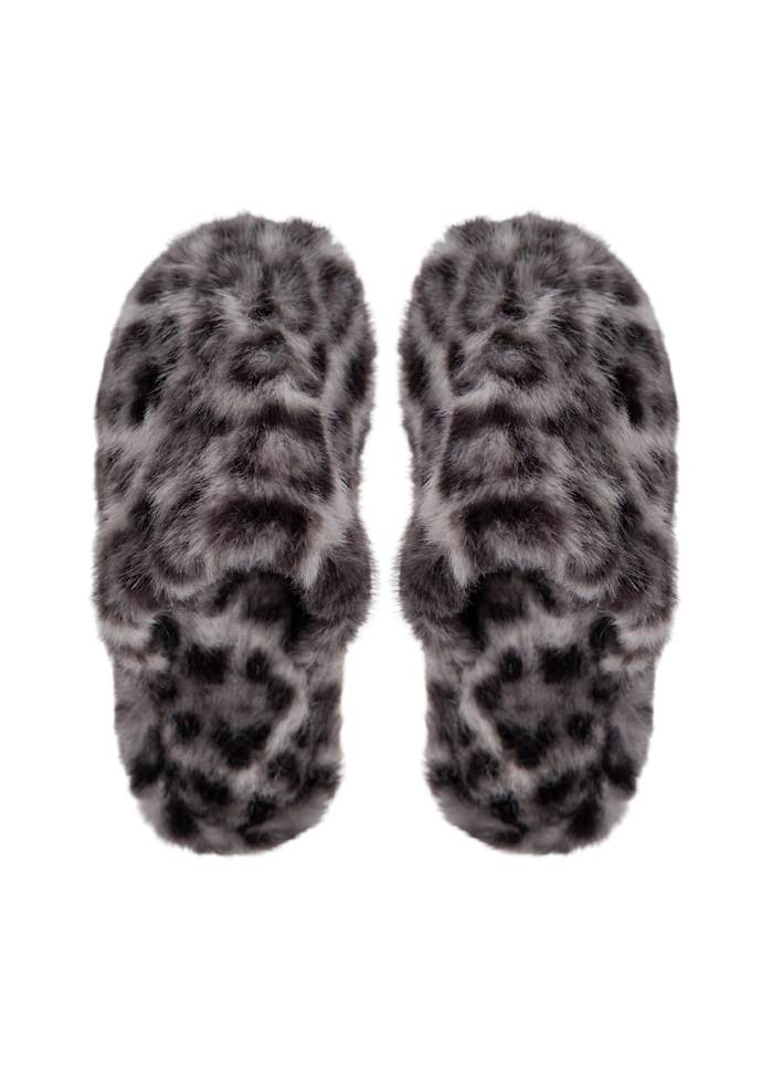 Blaze Faux Fur Leo Slippers