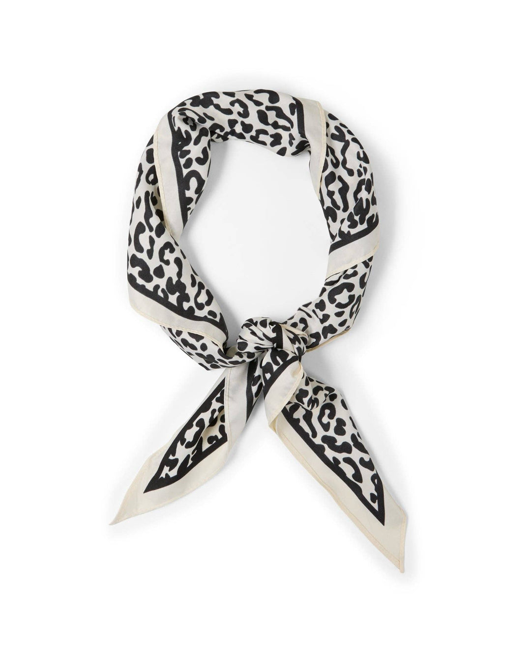 Ottie Scarf | Cheetah | Black